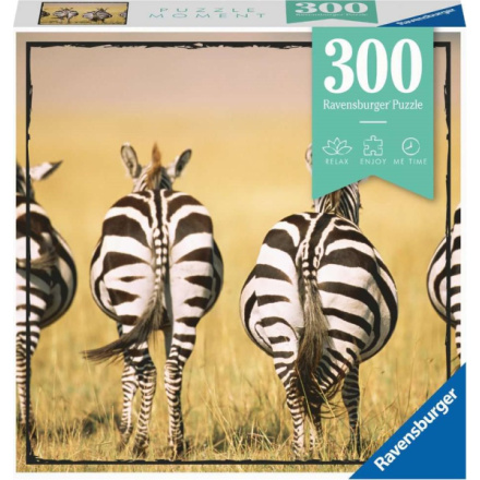 RAVENSBURGER Puzzle Moment: Zebry 300 dílků 149462