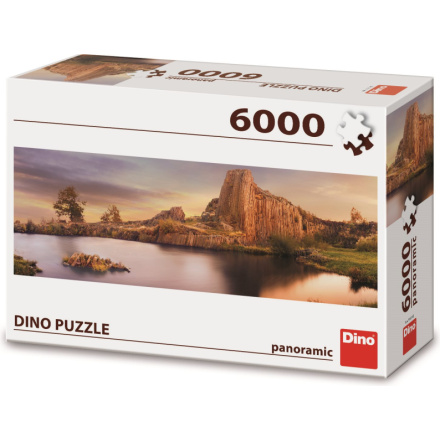 DINO Panoramatické puzzle Panská skála 6000 dílků 149740