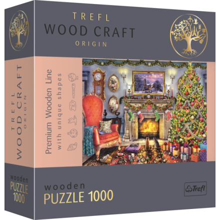 TREFL Wood Craft Origin puzzle U krbu 1000 dílků 149844