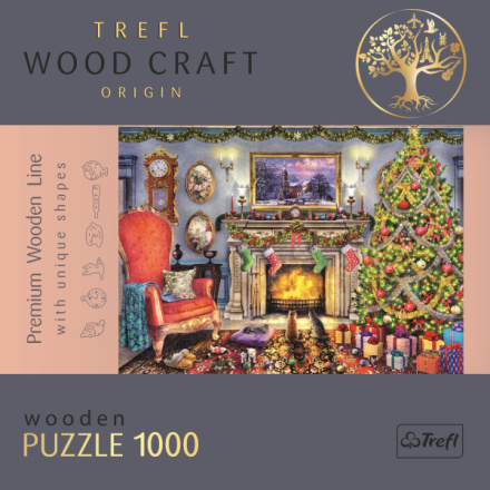 TREFL Wood Craft Origin puzzle U krbu 1000 dílků 149844