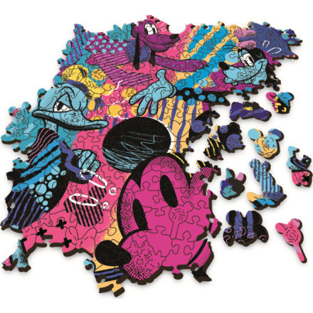 TREFL Wood Craft Origin puzzle Mickey Mouse 505 dílků 149857