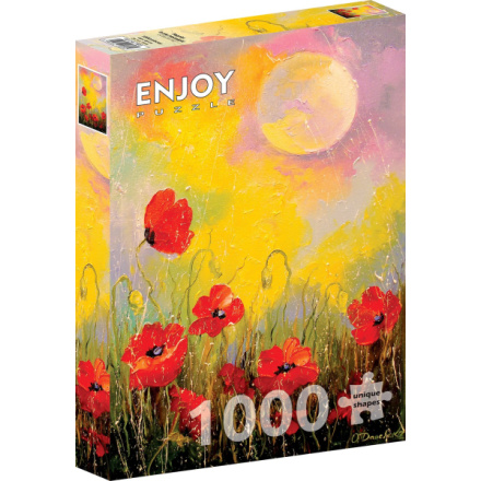 ENJOY Puzzle Vlčí máky ve svitu měsíce 1000 dílků 149940