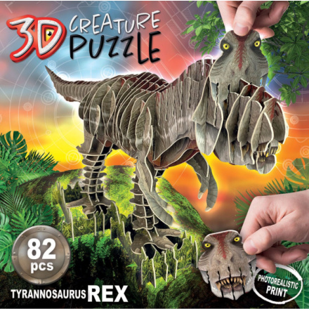 EDUCA 3D puzzle T-Rex 82 dílků 150076