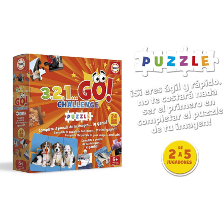 EDUCA Hra 3,2,1… GO! Challenge Puzzle 150096