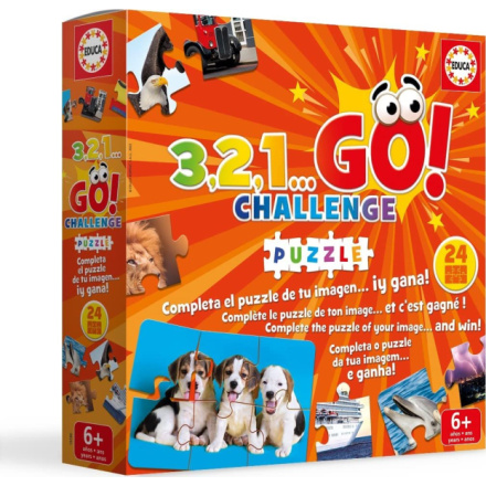 EDUCA Hra 3,2,1… GO! Challenge Puzzle 150096