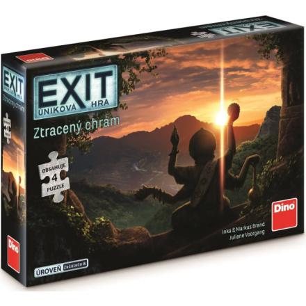 DINO Exit úniková hra s puzzle: Ztracený chrám 150138