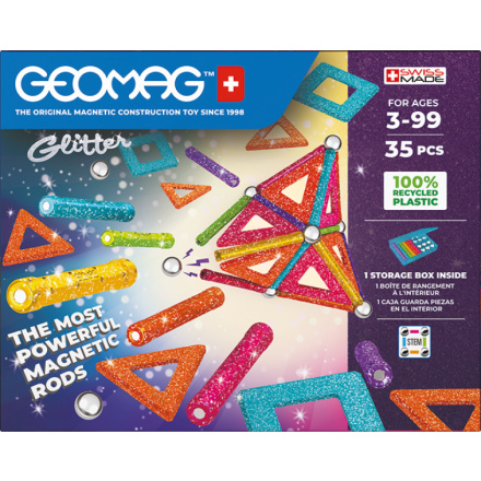 GEOMAG Glitter 35 dílků 150326