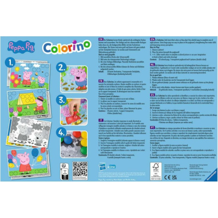 RAVENSBURGER Colorino Prasátko Peppa 150348