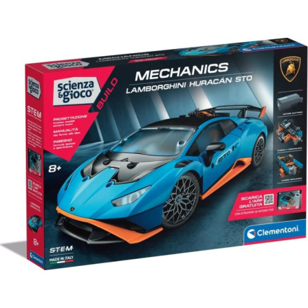 CLEMENTONI Science&Play Mechanická laboratoř Lamborghini Huracán STO 150752