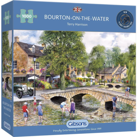 GIBSONS Puzzle Vesnice Bourton on the Water 1000 dílků 150894