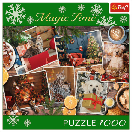 TREFL Puzzle Kouzelný vánoční čas 1000 dílků 150969