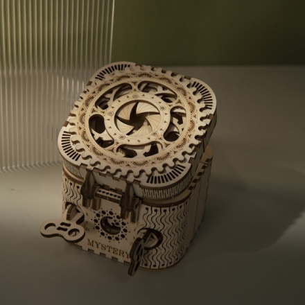 ROBOTIME Rokr 3D dřevěné puzzle Trezor 158 dílků 151181