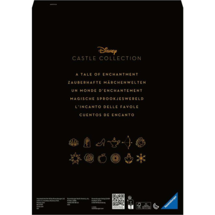 RAVENSBURGER Puzzle Disney Castle Collection: Locika 1000 dílků 151356