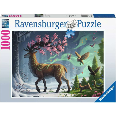 RAVENSBURGER Puzzle Jarní jelen 1000 dílků 151469