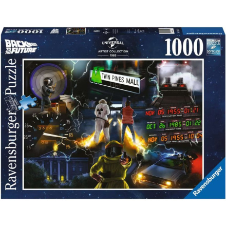 RAVENSBURGER Puzzle Návrat do budoucnosti 1000 dílků 151476