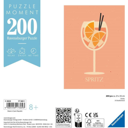 RAVENSBURGER Puzzle Moment: Drink 200 dílků 151486