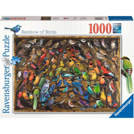 RAVENSBURGER Puzzle Ptáci světa 1000 dílků 151665