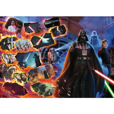 RAVENSBURGER Puzzle Star Wars Záporáci: Darth Vader 1000 dílků 151670