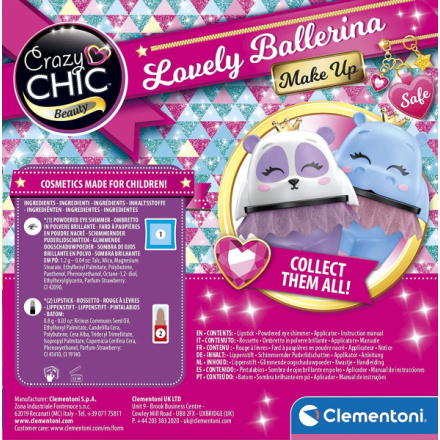 CLEMENTONI Crazy Chic Lovely Ballerina: Make Up 151779