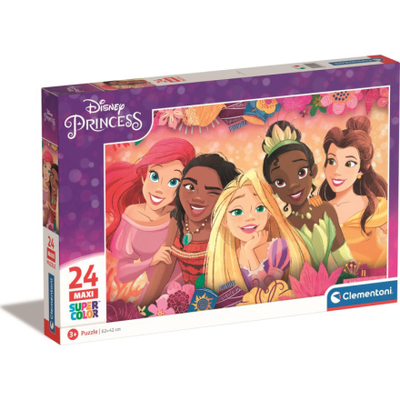 CLEMENTONI Puzzle Disney princezny MAXI 24 dílků 151813