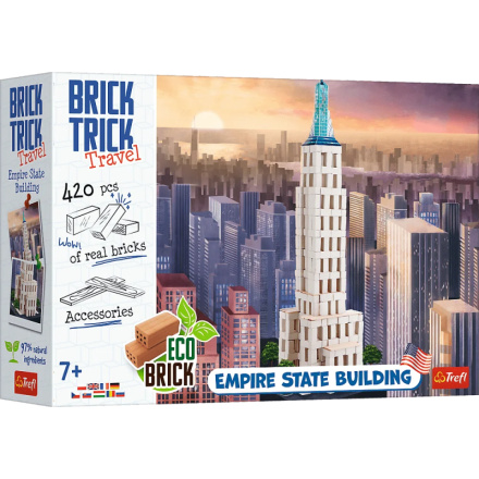 TREFL BRICK TRICK Travel: Empire State Building XL 420 dílů 152081