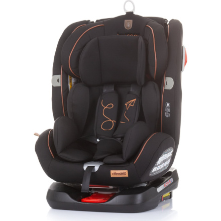 CHIPOLINO Autosedačka Journey otočná 360 Isofix 0-36 kg 2023 Ebony 152152