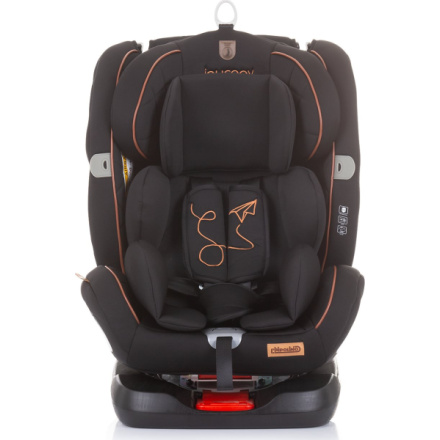 CHIPOLINO Autosedačka Journey otočná 360 Isofix 0-36 kg 2023 Ebony 152152