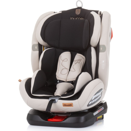 CHIPOLINO Autosedačka Journey otočná 360 Isofix 0-36 kg 2023 Sand 152155