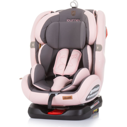 CHIPOLINO Autosedačka Journey otočná 360 Isofix 0-36 kg 2023 Rose Water 152157