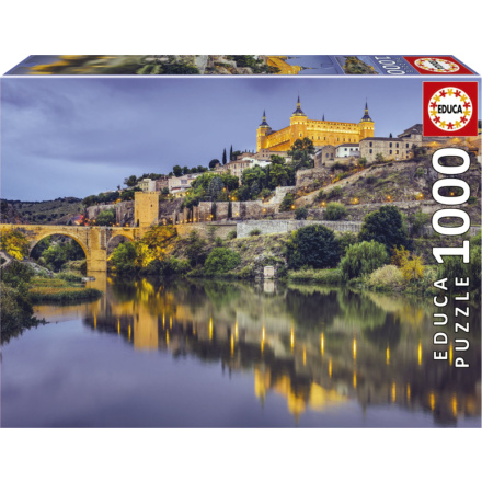 EDUCA Puzzle Západ slunce ve Španělsku: Toledo 1000 dílků 152225