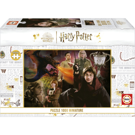 EDUCA Miniaturní puzzle Harry Potter 1000 dílků 152262