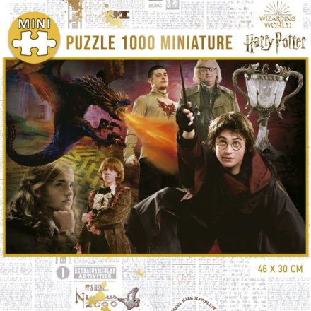 EDUCA Miniaturní puzzle Harry Potter 1000 dílků 152262