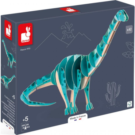 JANOD 3D puzzle Diplodocus 42 dílků 152553