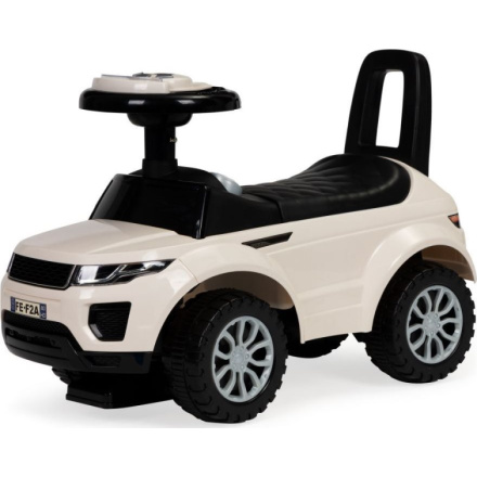 ECOTOYS Odrážedlo Auto s melodiemi bílé 152706