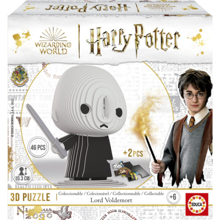 EDUCA 3D puzzle Harry Potter: Lord Voldemort 46 dílků 152717