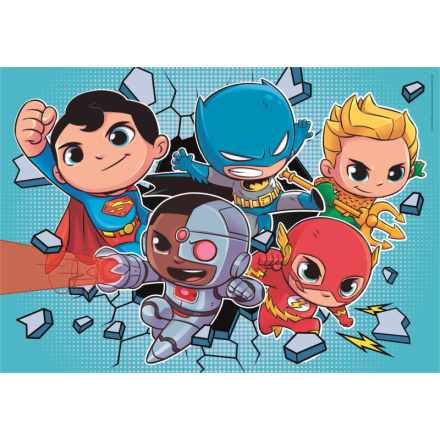 CLEMENTONI Puzzle DC Super Friends 2x60 dílků 152754