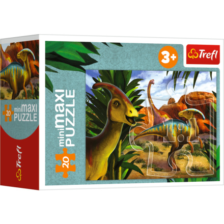 TREFL Puzzle Svět dinosaurů: Parasaurolophus 20 dílků 152892