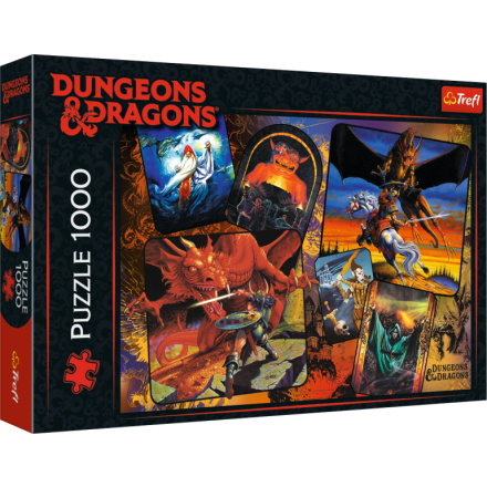 TREFL Puzzle Dungeons&Dragons: Počátky dračího doupěte 1000 dílků 152909