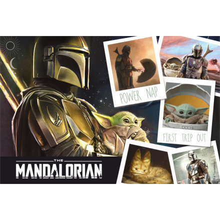 TREFL Puzzle Super Shape XL Star Wars: Mandalorian 160 dílků 153094