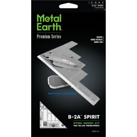 METAL EARTH 3D puzzle B-2A Spirit (ICONX) 153182, 11 dílků