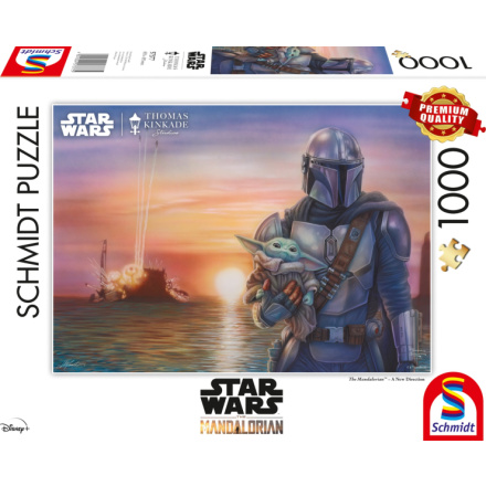 SCHMIDT Puzzle Mandalorian: Nový směr 1000 dílků 153293