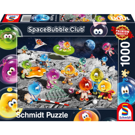 SCHMIDT Puzzle Spacebubble Club: Na Měsíci 1000 dílků 153324