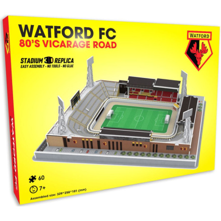 STADIUM 3D REPLICA 3D puzzle Stadion Vicarage Road - Watford 59 dílků 153744