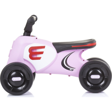 CHIPOLINO Odrážedlo se světly a zvuky Moto Pink 153787