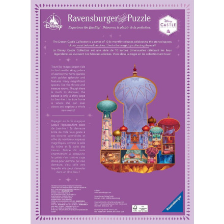 RAVENSBURGER Puzzle Disney princezny: Hrad princezny Jasmíny 1000 dílků 155158