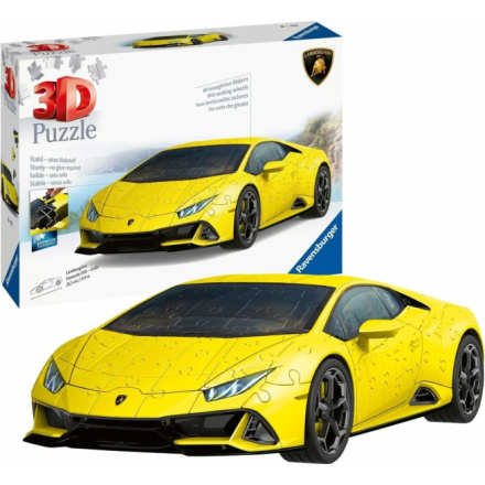 RAVENSBURGER 3D puzzle Lamborghini Huracán Evo žluté 156 dílků 155210