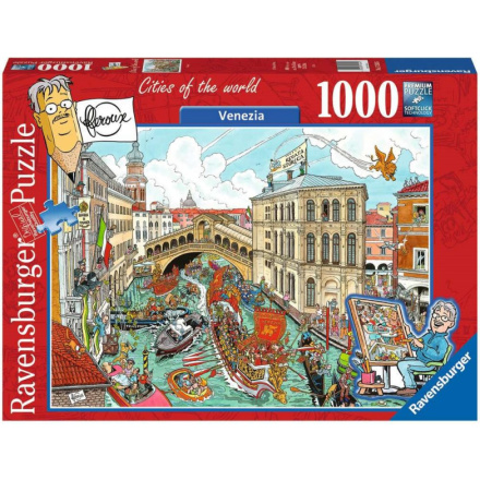 RAVENSBURGER Puzzle Města světa: Benátky 1000 dílků 155226
