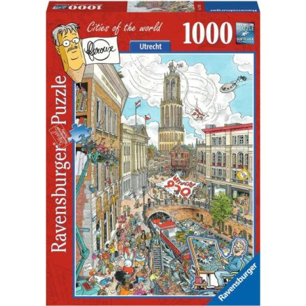RAVENSBURGER Puzzle Města světa: Utrecht 1000 dílků 155227