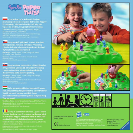 RAVENSBURGER Dětská hra Peppa Pig: Peppa Twist 155346