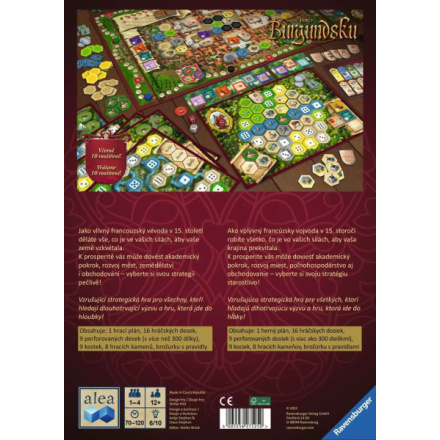 RAVENSBURGER Hra Hrady v Burgundsku 155360